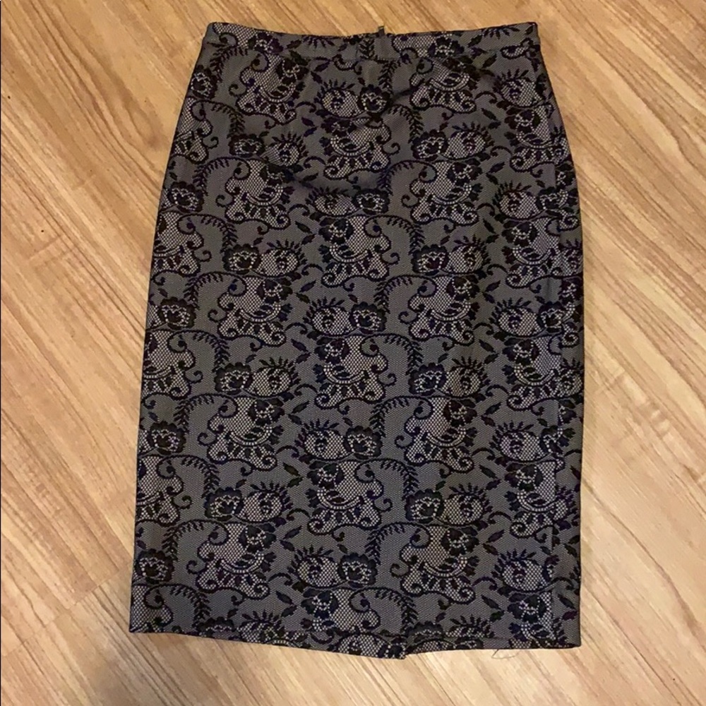 The Limited lace pencil skirt.